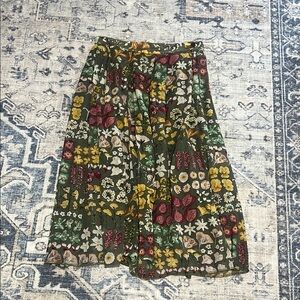 Vintage Geiger Floral Print Women's Skirt